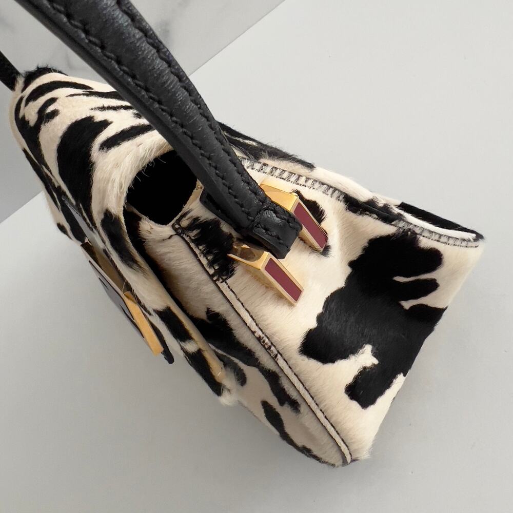 Fendi Pony Hair Mini Mamma Baguette - Picture 11 of 12